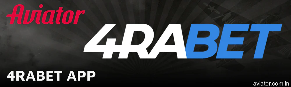 Experience Aviator via the 4rabet casino app.