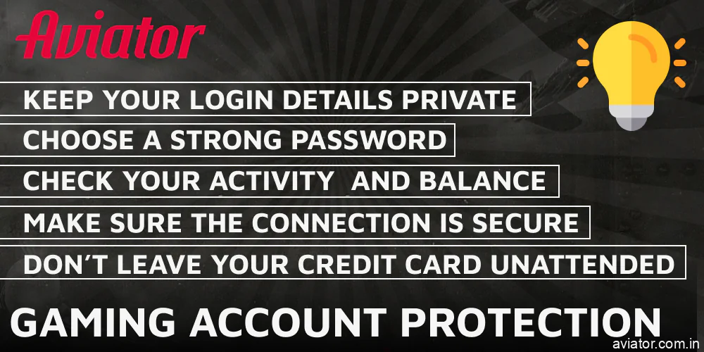 Account security best practices for Aviator players in India
