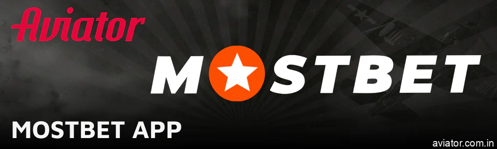 Experience Aviator via the Mostbet casino app.