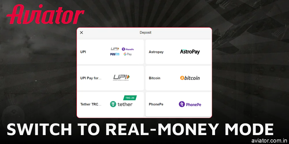Switch to Real-Money Aviator Gameplay