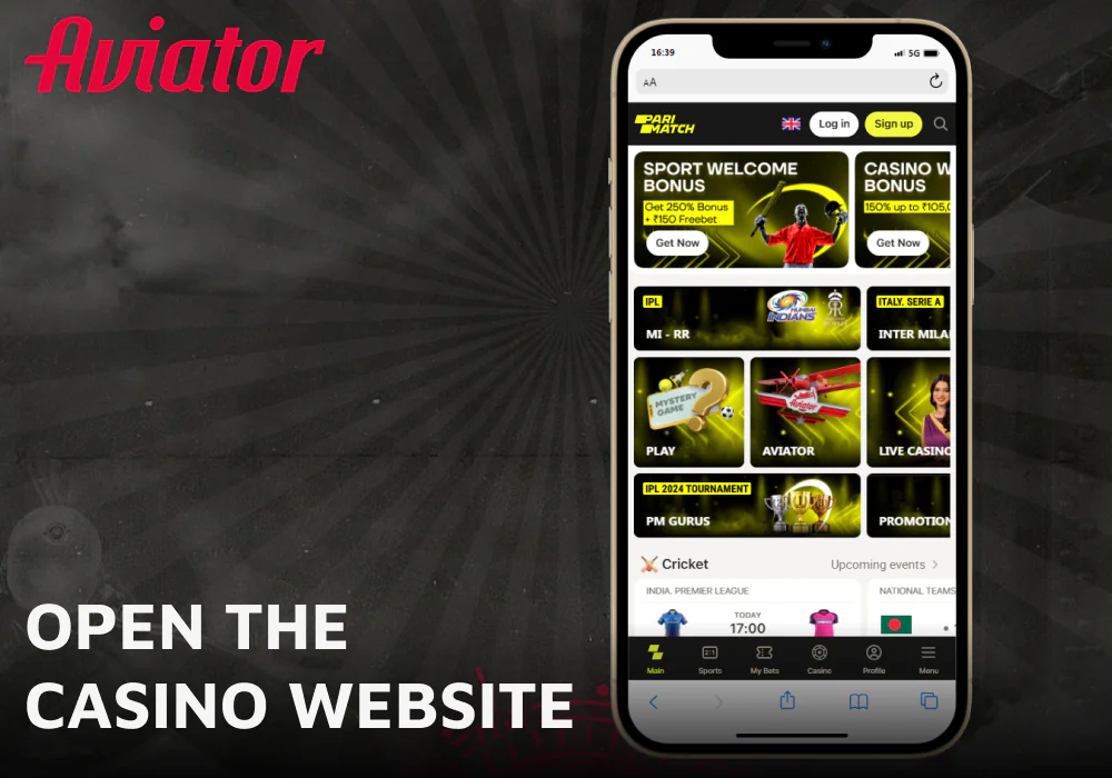 Visit the official casino site to locate the app link