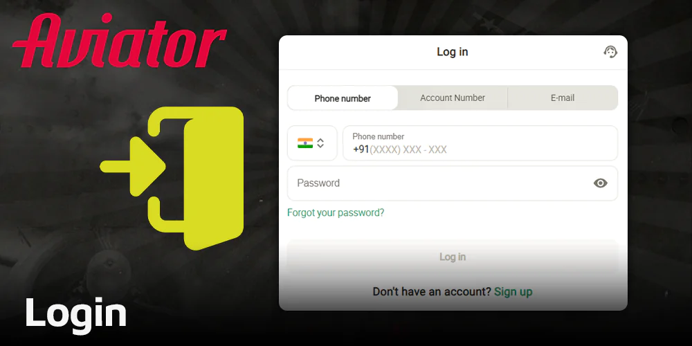 Sign In to the Parimatch Platform