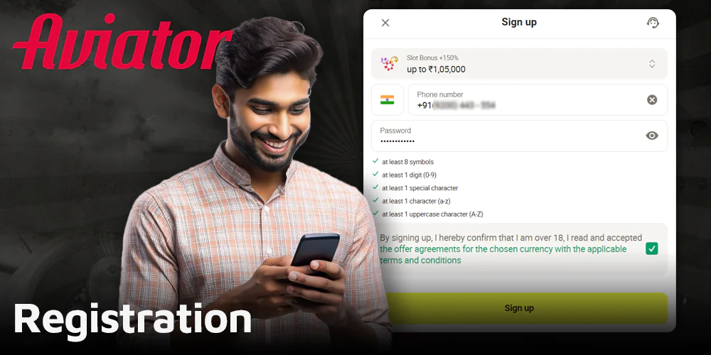 Account Creation Guide for Parimatch Aviator