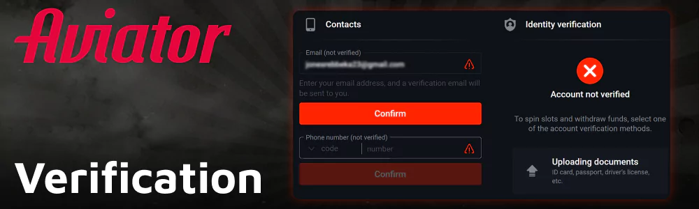 Account verification for Indian players