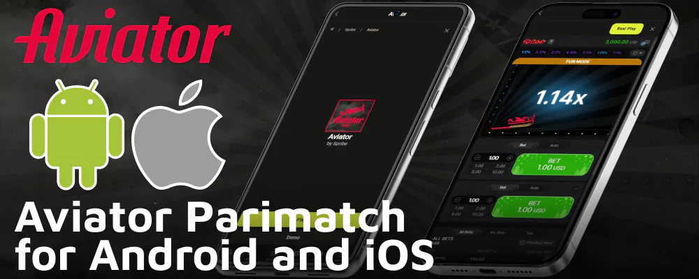 Parimatch Aviator Mobile Software for iOS & Android