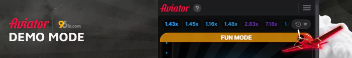 Master the game features first by using the Aviator demo mode