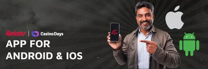 Casino Days provides a seamless mobile experience for both Android and iOS users.