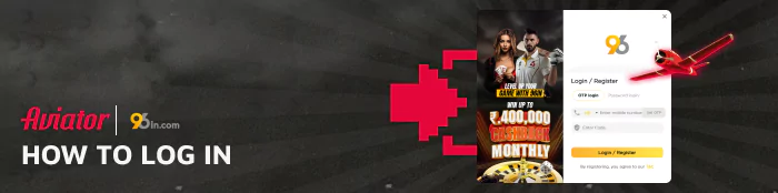 Guide: How to Log Into the 96in Aviator Crash Game