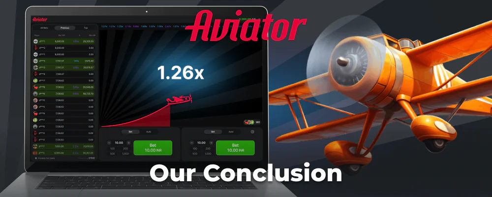Final thoughts on Aviator for the Indian market